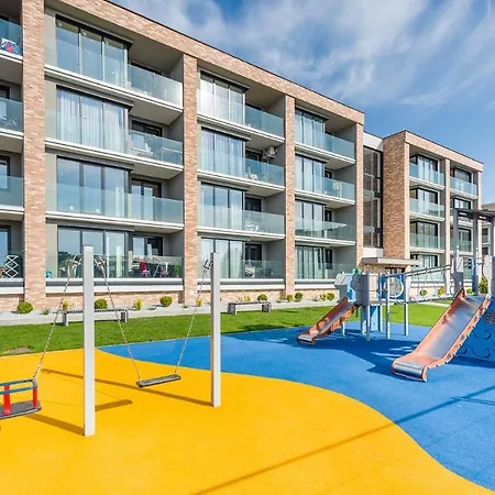 Apartment Yellow Z Parkingiem 18 C Perlowa Przystan -